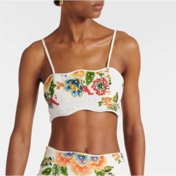 FARM Rio Delicate Garden Crop Top - Picture 7 of 9